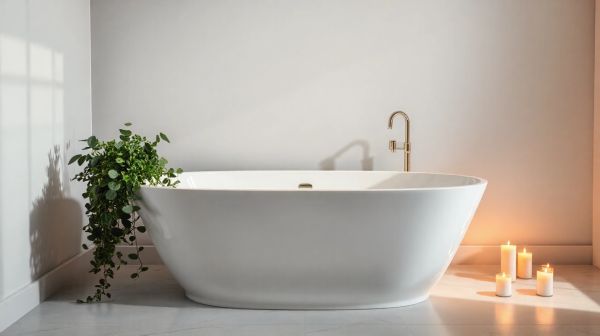 Les avantages d’une baignoire îlot design pour votre bien-être