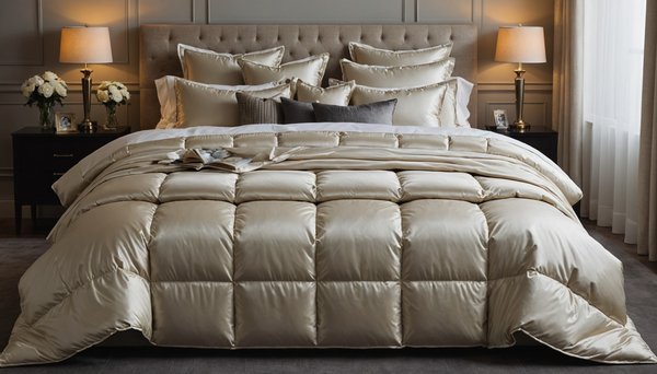 Le confort luxueux d'une couette en soie pour vos nuits